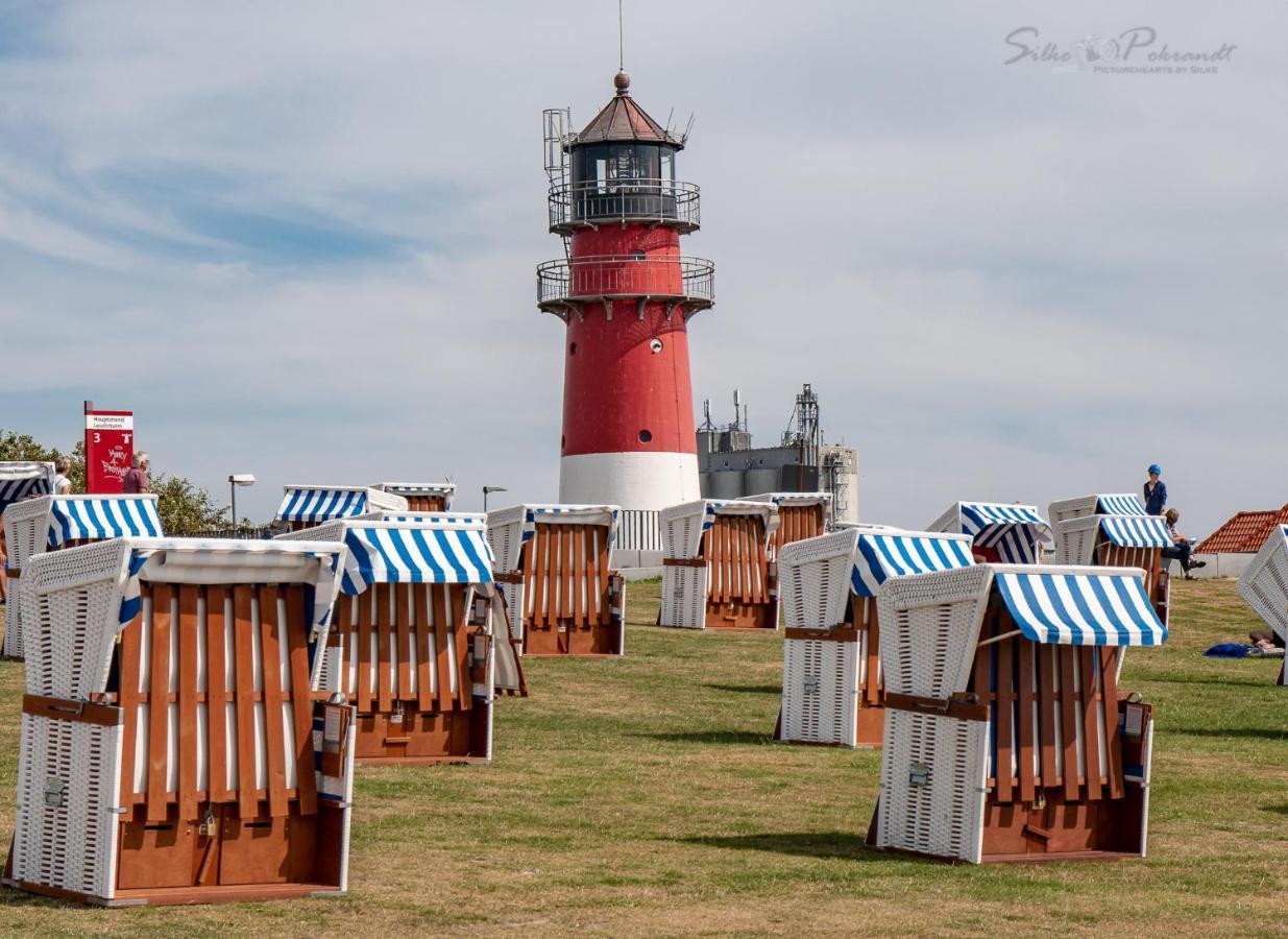 Ferienwohnung Watt Un Leev In Direkter Strand & Citynaehe Von Buesum Екстериор снимка