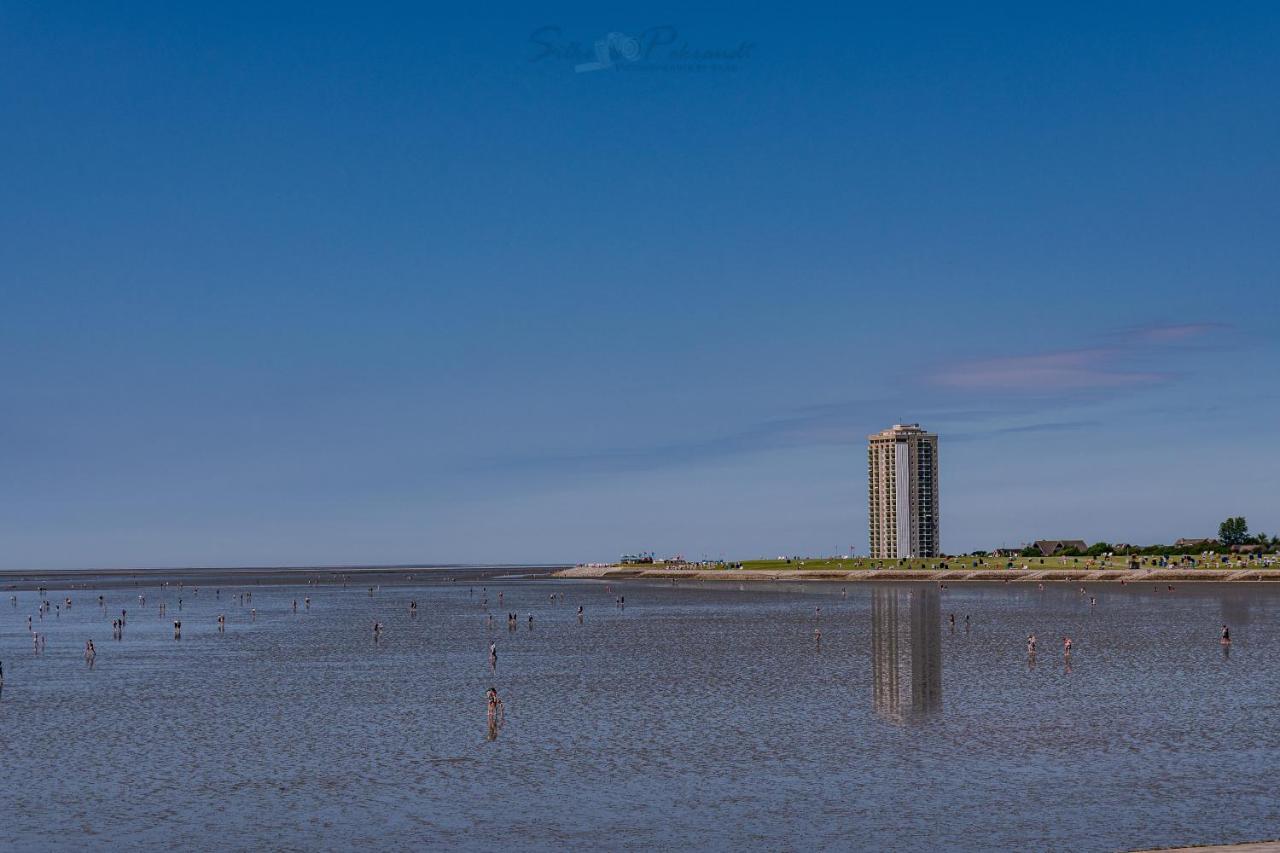 Ferienwohnung Watt Un Leev In Direkter Strand & Citynaehe Von Buesum Екстериор снимка
